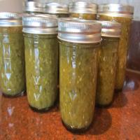 Salsa Verde Made With Green Tomatoes image