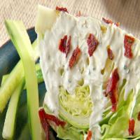 Iceberg Wedge Salad with Green Goddess Ranch Dressing_image