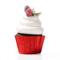 Spice Cupcakes with Sugared Cranberries image
