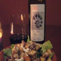 Warm Goat Cheese and Pancetta Salad with Red Wine Vinaigrette_image