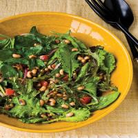 Black-Eyed Pea Salad with Baby Greens_image