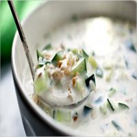 Bulgarian Cucumber Soup With Walnuts image