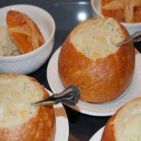 Tater Soup in Bread Bowl_image