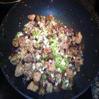 Pork and Eggplant in Hot Garlic Sauce image