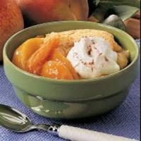 Apricot Peach Cobbler image