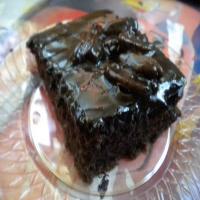 Grandma's Sheet Cake Brownies_image