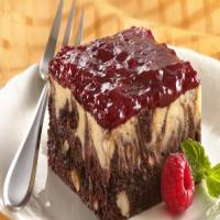 Marbled Cheesecake Brownie Dessert image