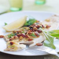 Panfried Trout with Almonds and Parsley image
