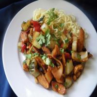 Chicken Lime and Cashew Nut Stir-fry image