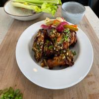 Air Fryer Chicken Wings with Soy Glaze_image