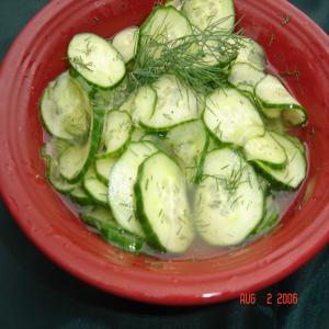 Crisp Dill Cucumbers image