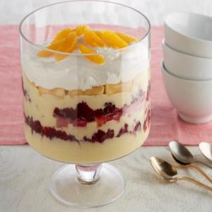 Cranberry-Clementine Trifle image