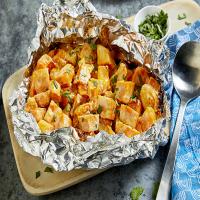 Foil-Packed Chipotle Sweet Potatoes image