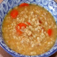 Cream of Barley and Dill Soup image