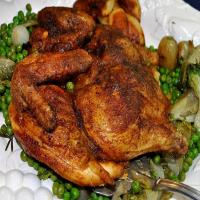 Butterflied Grilled Chicken with Curry and Cumin_image