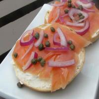Bagel with Lox image