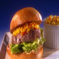 Bluegrass Burgers with Sweet Roasted Corn Chow-Chow and Country Ham Spread_image