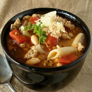 Italian Pasta and Bean Soup image