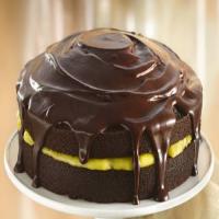 Chocolate-Orange Cake with Ganache Glaze image
