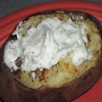Stuffed Baked Potatoes with Horseradish Cream image