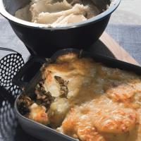 Potato Gratin with Mushrooms and Gruyère image