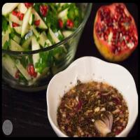Turkish Pomegranate Molasses Salad Dressing_image