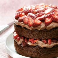Double-Chocolate Strawberry Shortcake_image