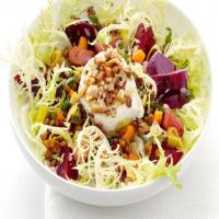 Warm Beet and Lentil Salad with Goat Cheese_image