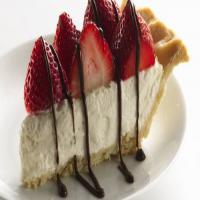 Skinny Strawberries and Cream Pie image