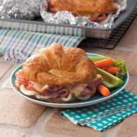 Baked Ham 'n' Cheese Croissants image