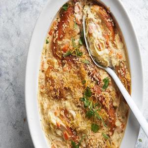 CHICKEN AND BROWN RICE CASSEROLE_image