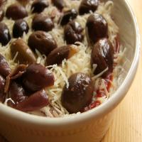Cream Cheese Salsa Dip W/ Cheddar & Olives_image
