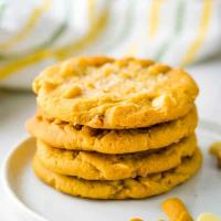 Chunky Peanut Butter Cookies with White Chocolate Chips_image