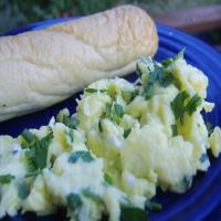 Creamy Scrambled Eggs With Fines Herbes image