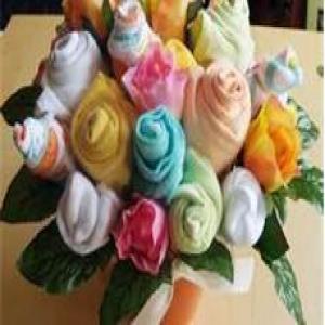 Baby bouquets using baby items_image