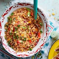 Mexican fiesta rice image