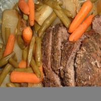Herb Pot Roast and Vegetables_image