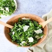 Arugula Salad with Shaved Parmesan, Lemon & Olive Oil_image