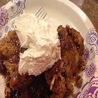 TOASTED PECAN BREAD PUDDING & BOURBON SAUCE image