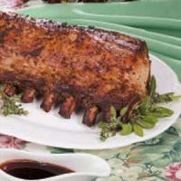 Pork Loin with Currant Sauce_image
