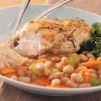 Rosemary Chicken with White Beans image