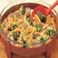 One-Dish Macaroni and Cheese with Sausage_image