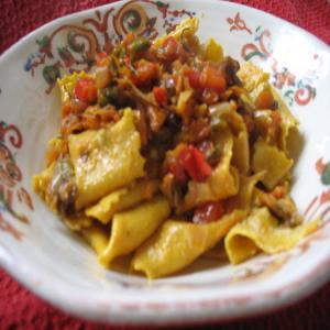Pappardelle With Vegetarian Bolognese Sauce_image