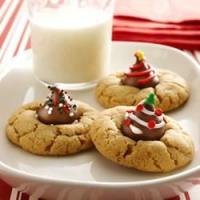Festive Peanut Butter Blossom Cookies (Cookie Mix)_image