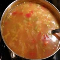 Cabbage, Leek & Vegetable Soup image