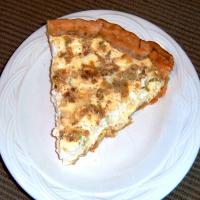 Leek and Goat Cheese Quiche image