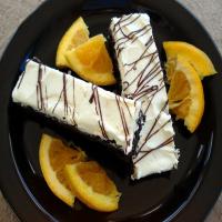 Brownies With Orange Icing (Frosting)_image