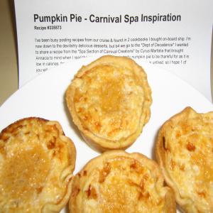Pumpkin Pie - Carnival Spa Inspiration_image