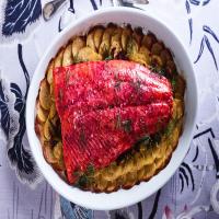 Beet-and-Dill-Roasted Wild Salmon_image