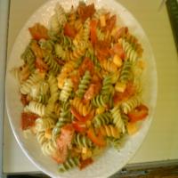 Garden Rotini Pasta Salad image